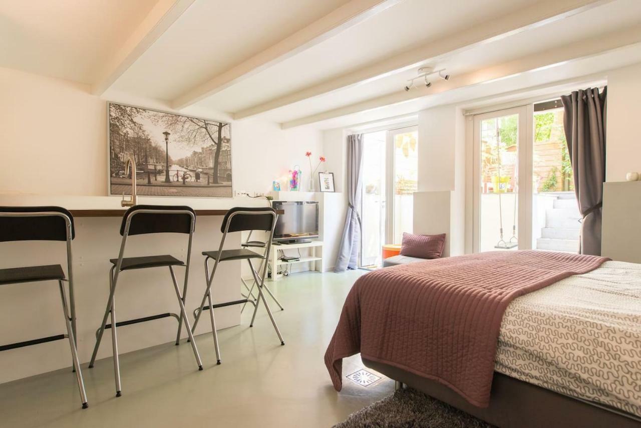 Quiet Apartment For 4 At Park In Center Amsterdam Dış mekan fotoğraf